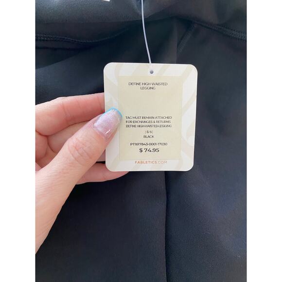 Fabletics Black High-Waisted Leggings - Picture 4 of 4